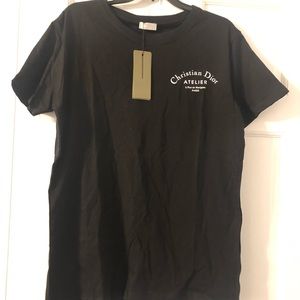 Black Dior tee shirt